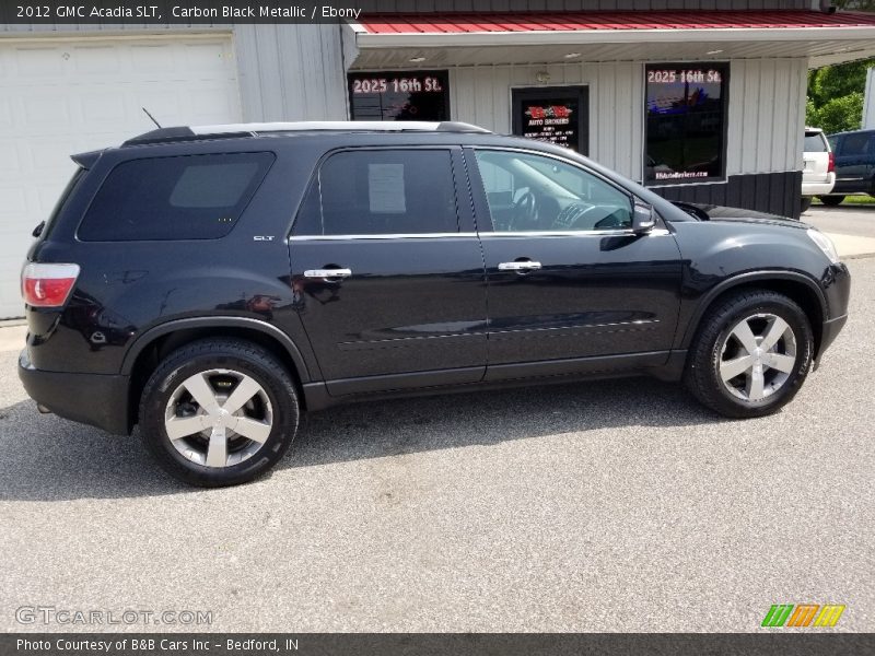 Carbon Black Metallic / Ebony 2012 GMC Acadia SLT