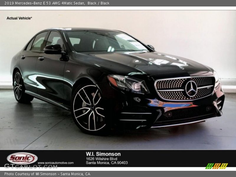 Black / Black 2019 Mercedes-Benz E 53 AMG 4Matic Sedan