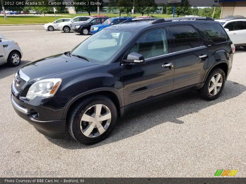 Carbon Black Metallic / Ebony 2012 GMC Acadia SLT