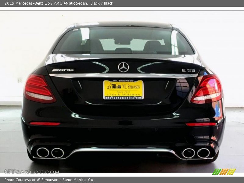 Black / Black 2019 Mercedes-Benz E 53 AMG 4Matic Sedan