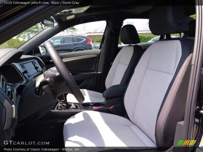 Black / Storm Gray 2019 Volkswagen Jetta R-Line