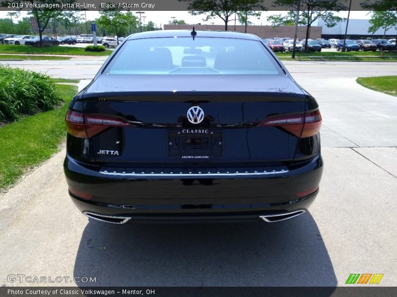 Black / Storm Gray 2019 Volkswagen Jetta R-Line