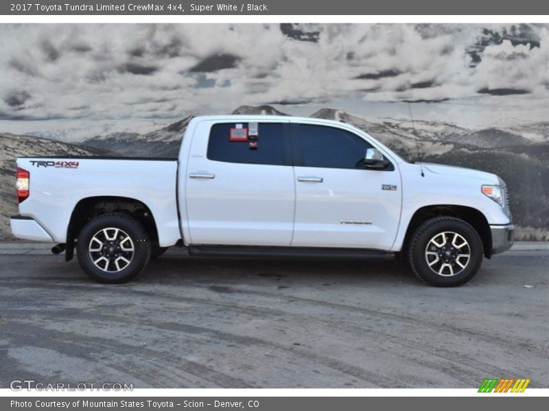 Super White / Black 2017 Toyota Tundra Limited CrewMax 4x4