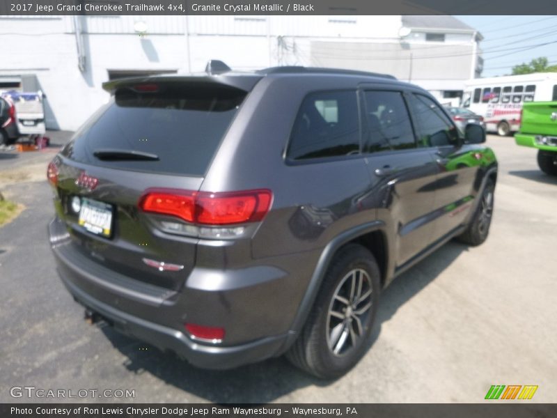 Granite Crystal Metallic / Black 2017 Jeep Grand Cherokee Trailhawk 4x4