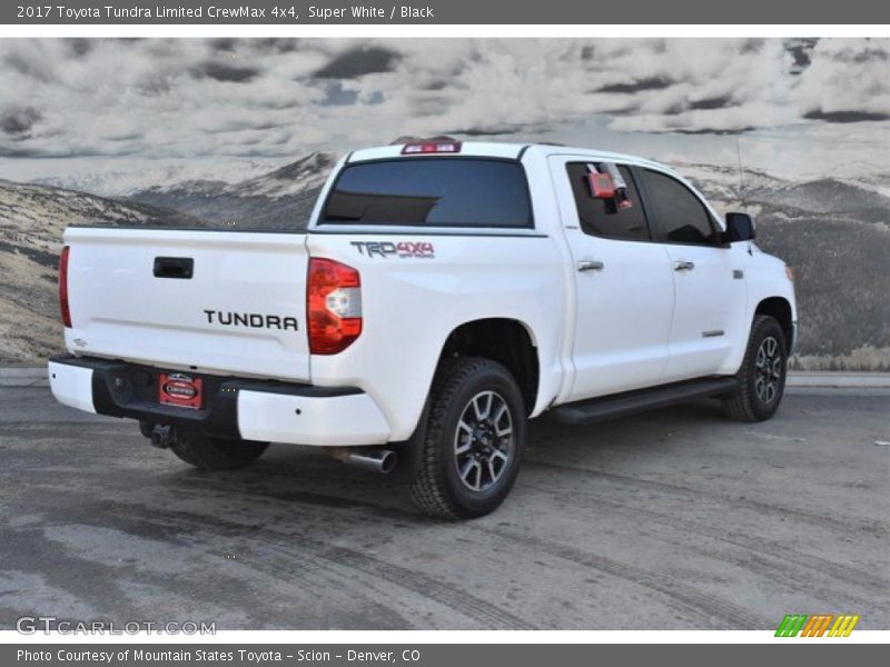 Super White / Black 2017 Toyota Tundra Limited CrewMax 4x4