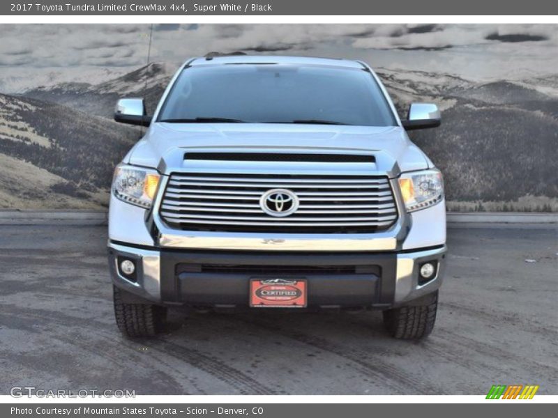 Super White / Black 2017 Toyota Tundra Limited CrewMax 4x4