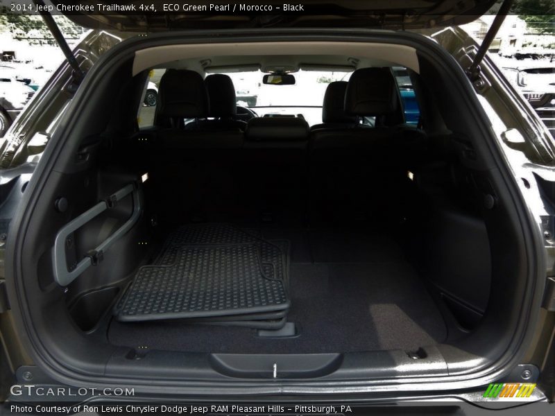 ECO Green Pearl / Morocco - Black 2014 Jeep Cherokee Trailhawk 4x4