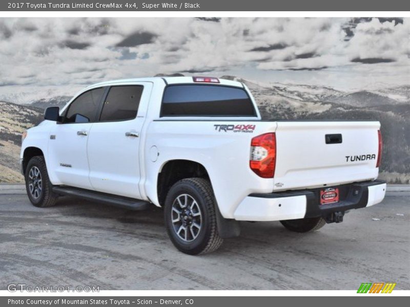 Super White / Black 2017 Toyota Tundra Limited CrewMax 4x4