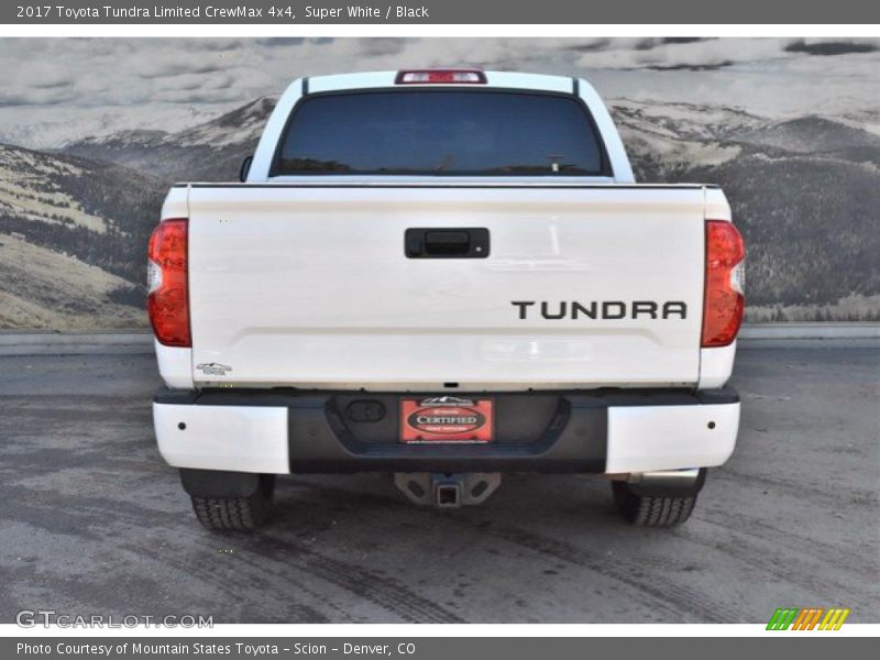 Super White / Black 2017 Toyota Tundra Limited CrewMax 4x4
