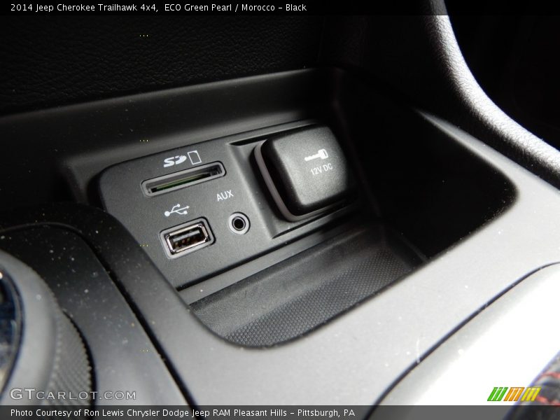 ECO Green Pearl / Morocco - Black 2014 Jeep Cherokee Trailhawk 4x4