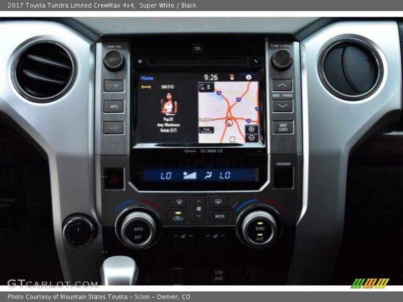 Super White / Black 2017 Toyota Tundra Limited CrewMax 4x4