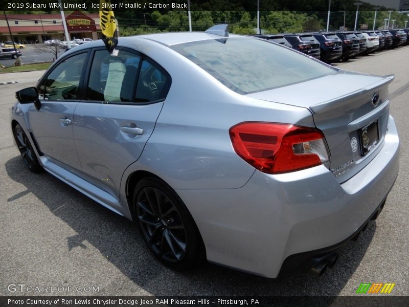 Ice Silver Metallic / Carbon Black 2019 Subaru WRX Limited