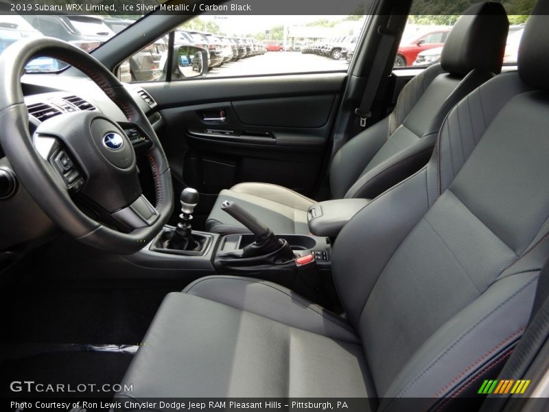 Front Seat of 2019 WRX Limited