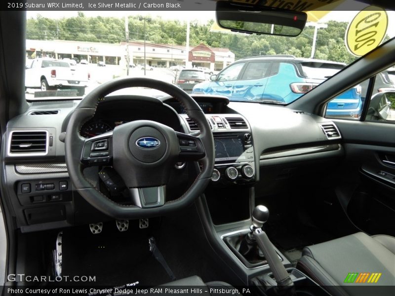  2019 WRX Limited Carbon Black Interior