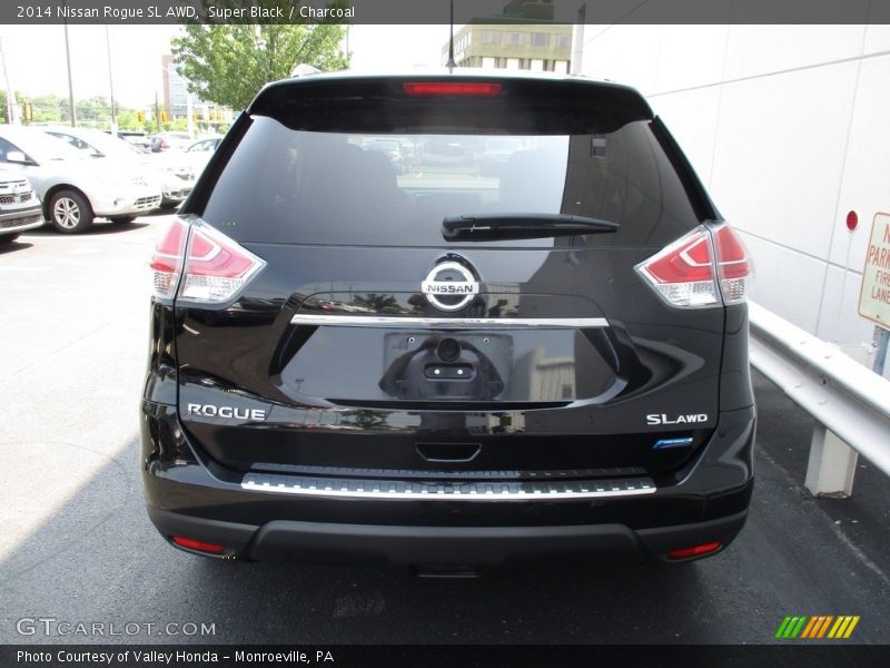 Super Black / Charcoal 2014 Nissan Rogue SL AWD