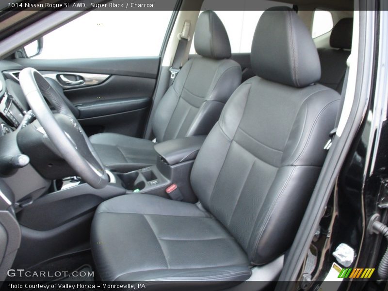 Super Black / Charcoal 2014 Nissan Rogue SL AWD