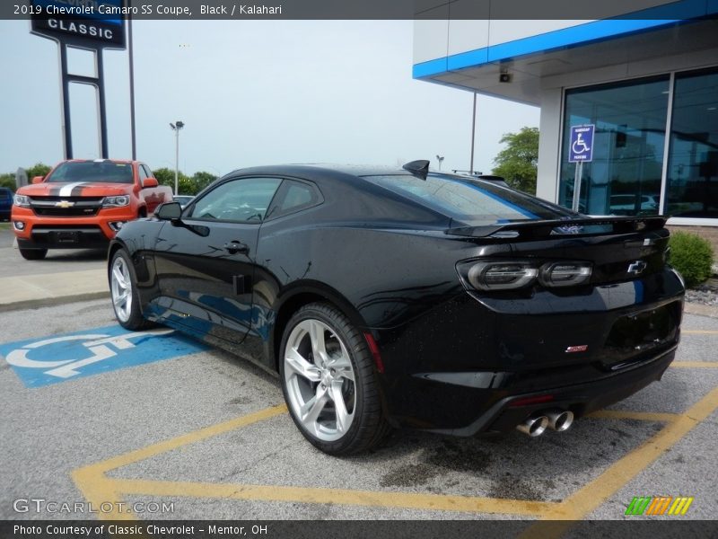 Black / Kalahari 2019 Chevrolet Camaro SS Coupe