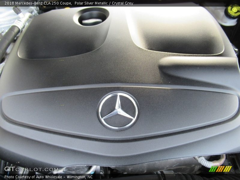 Polar Silver Metallic / Crystal Grey 2018 Mercedes-Benz CLA 250 Coupe