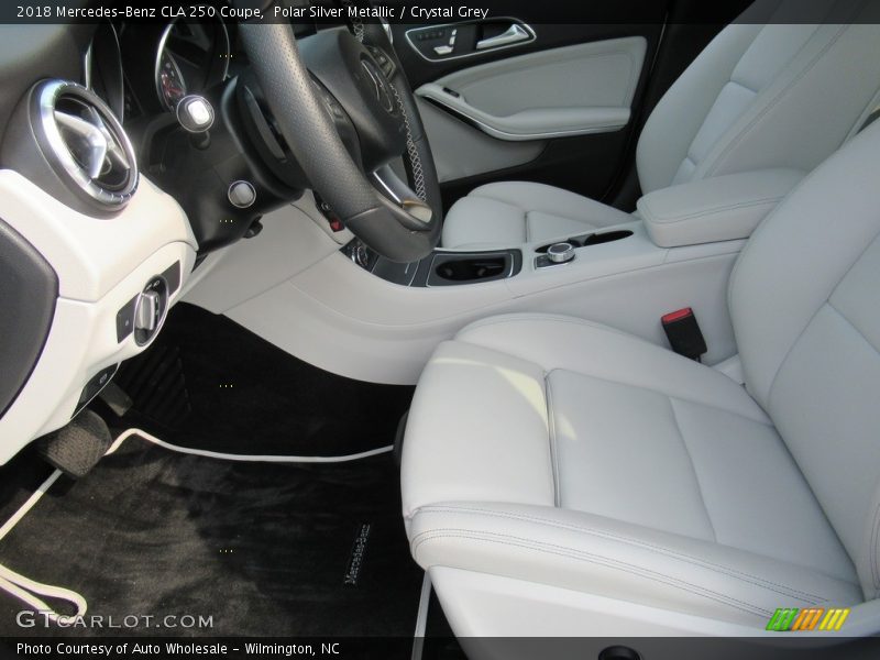 Polar Silver Metallic / Crystal Grey 2018 Mercedes-Benz CLA 250 Coupe