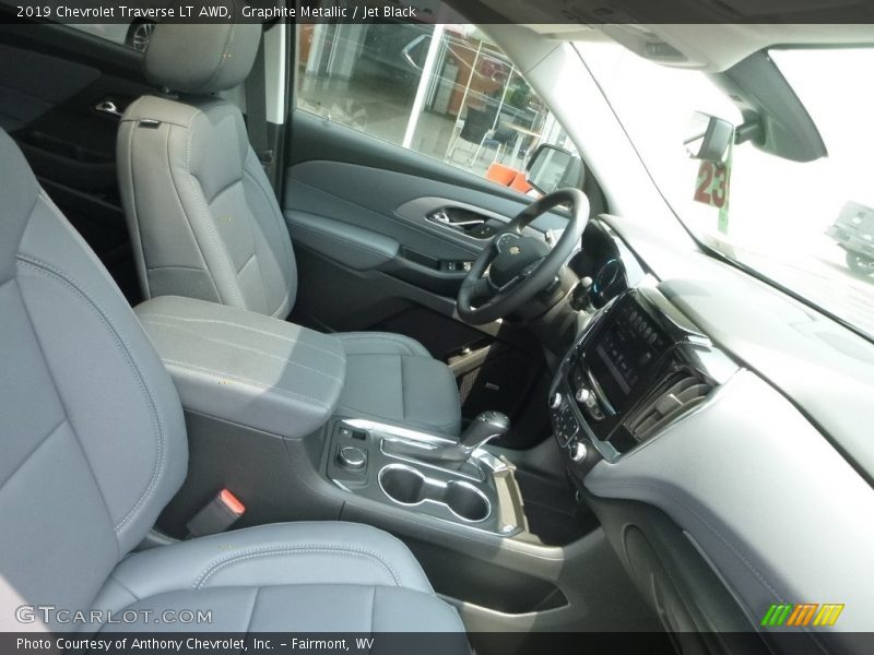 Graphite Metallic / Jet Black 2019 Chevrolet Traverse LT AWD