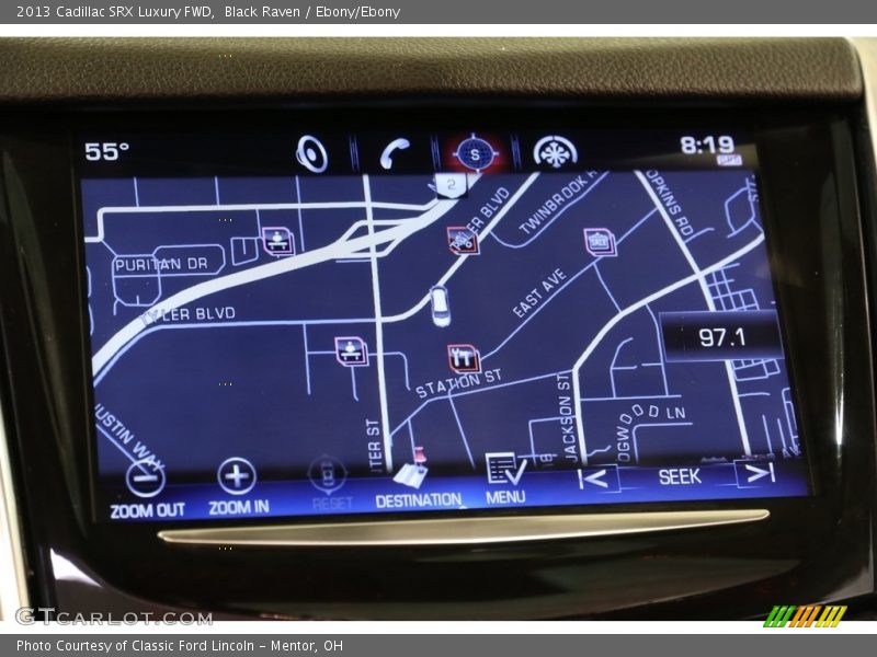 Black Raven / Ebony/Ebony 2013 Cadillac SRX Luxury FWD