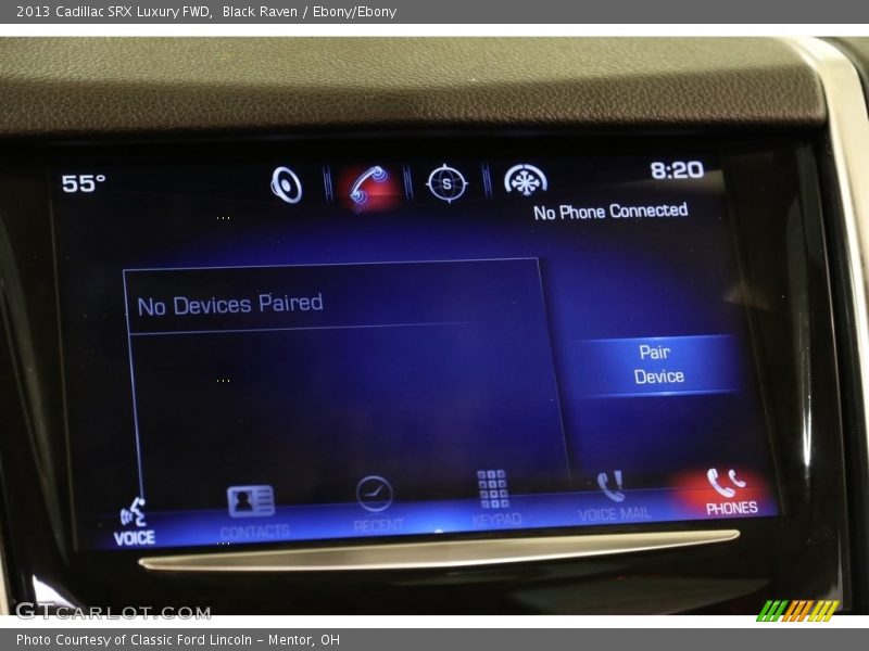 Black Raven / Ebony/Ebony 2013 Cadillac SRX Luxury FWD