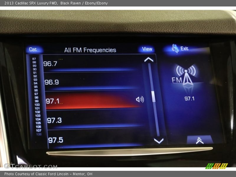 Black Raven / Ebony/Ebony 2013 Cadillac SRX Luxury FWD