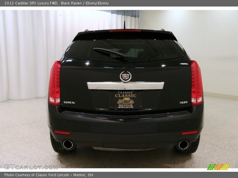 Black Raven / Ebony/Ebony 2013 Cadillac SRX Luxury FWD