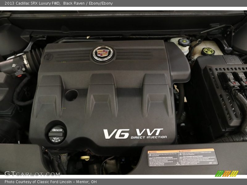 Black Raven / Ebony/Ebony 2013 Cadillac SRX Luxury FWD