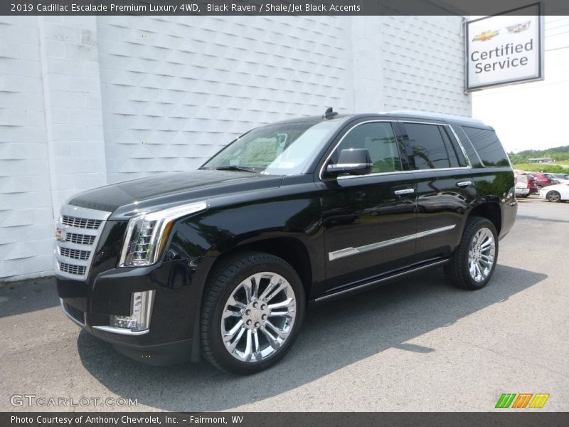 Black Raven / Shale/Jet Black Accents 2019 Cadillac Escalade Premium Luxury 4WD