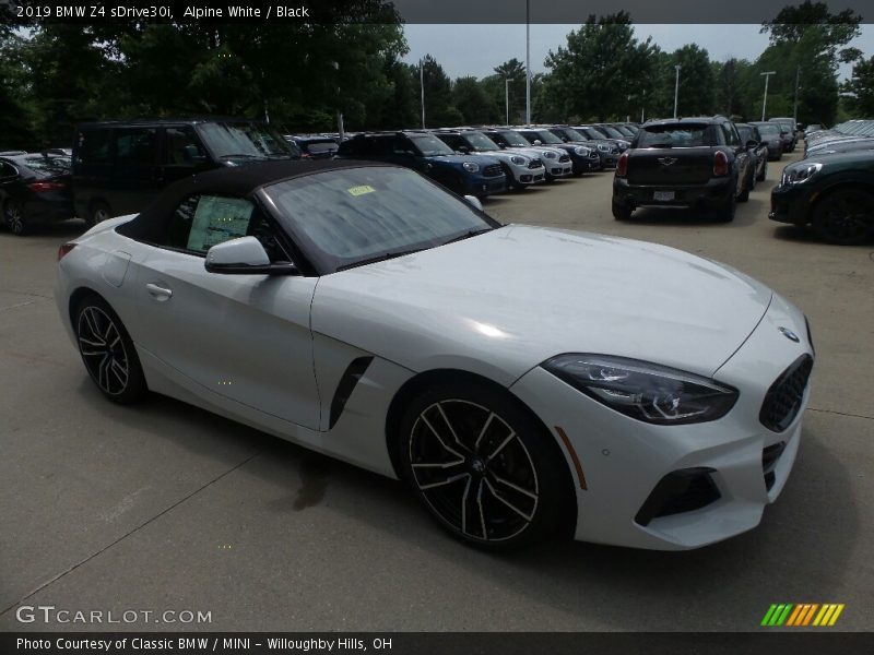 Alpine White / Black 2019 BMW Z4 sDrive30i