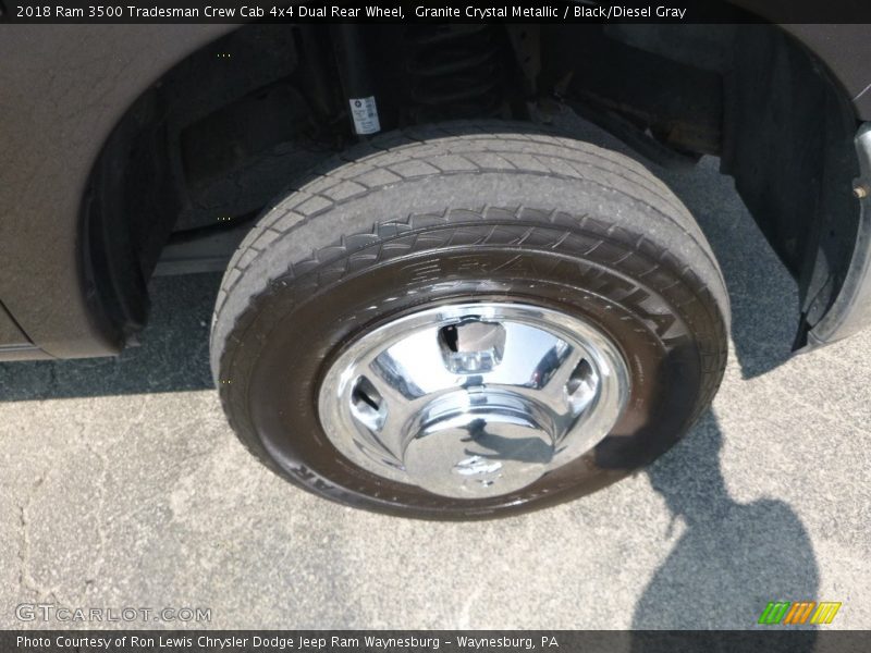 Granite Crystal Metallic / Black/Diesel Gray 2018 Ram 3500 Tradesman Crew Cab 4x4 Dual Rear Wheel