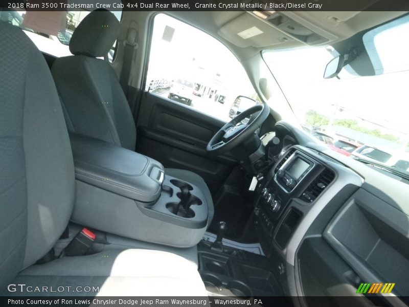 Granite Crystal Metallic / Black/Diesel Gray 2018 Ram 3500 Tradesman Crew Cab 4x4 Dual Rear Wheel