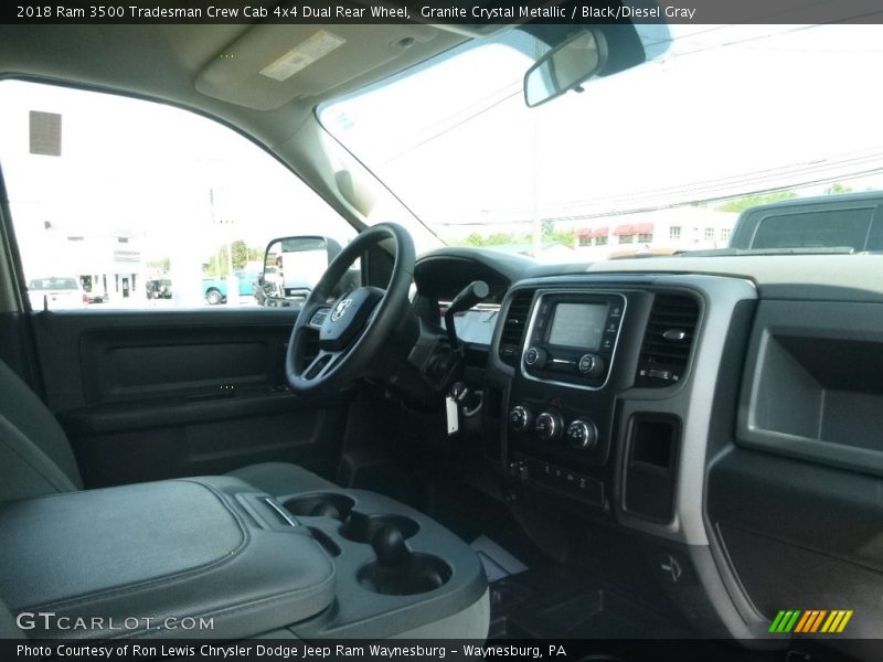Granite Crystal Metallic / Black/Diesel Gray 2018 Ram 3500 Tradesman Crew Cab 4x4 Dual Rear Wheel