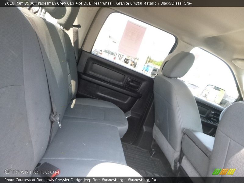 Granite Crystal Metallic / Black/Diesel Gray 2018 Ram 3500 Tradesman Crew Cab 4x4 Dual Rear Wheel