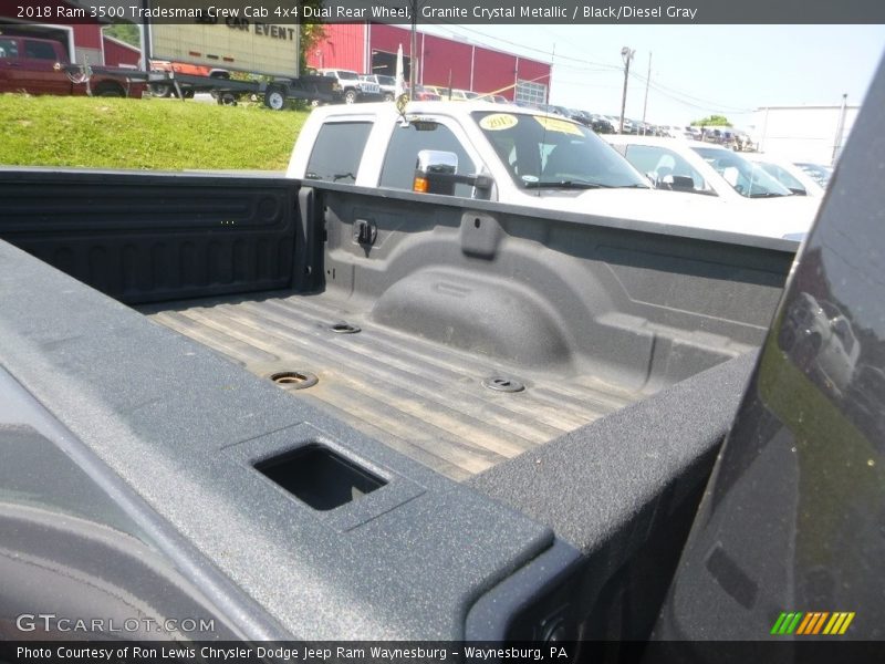 Granite Crystal Metallic / Black/Diesel Gray 2018 Ram 3500 Tradesman Crew Cab 4x4 Dual Rear Wheel