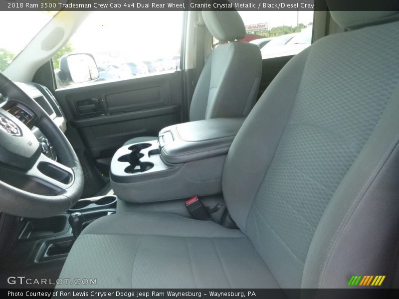 Granite Crystal Metallic / Black/Diesel Gray 2018 Ram 3500 Tradesman Crew Cab 4x4 Dual Rear Wheel