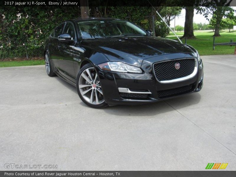 Ebony / Jet/Ivory 2017 Jaguar XJ R-Sport