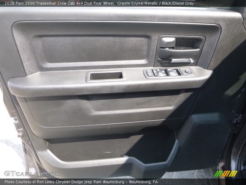 Granite Crystal Metallic / Black/Diesel Gray 2018 Ram 3500 Tradesman Crew Cab 4x4 Dual Rear Wheel