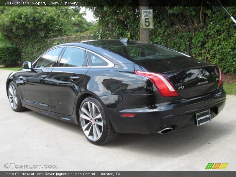 Ebony / Jet/Ivory 2017 Jaguar XJ R-Sport