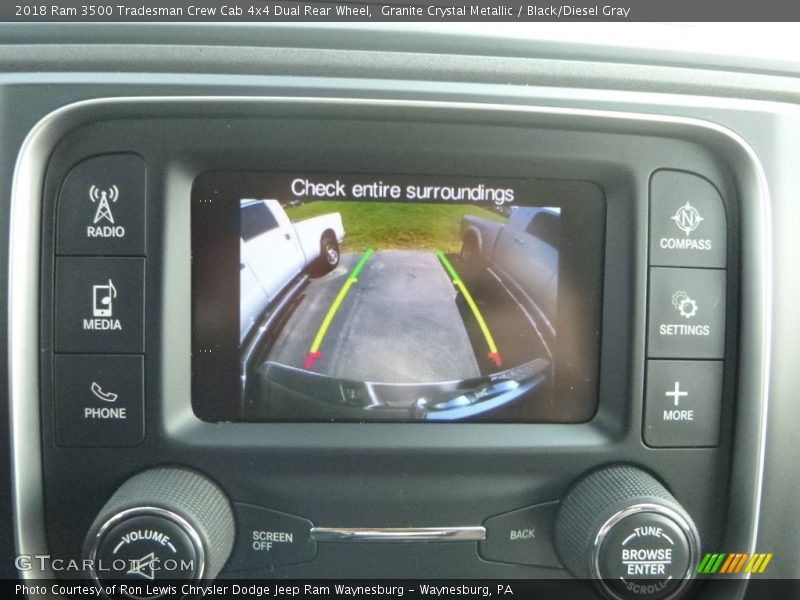 Granite Crystal Metallic / Black/Diesel Gray 2018 Ram 3500 Tradesman Crew Cab 4x4 Dual Rear Wheel