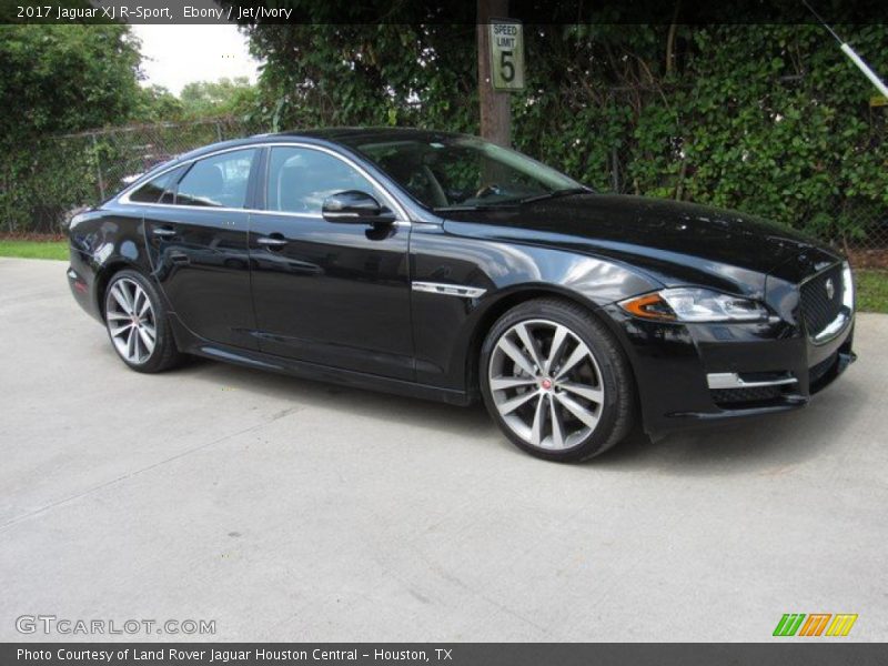 Ebony / Jet/Ivory 2017 Jaguar XJ R-Sport