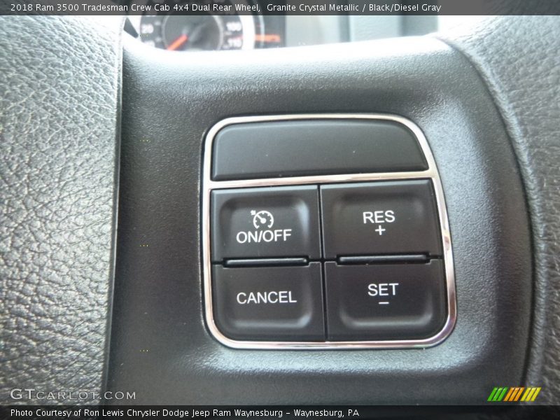 Granite Crystal Metallic / Black/Diesel Gray 2018 Ram 3500 Tradesman Crew Cab 4x4 Dual Rear Wheel