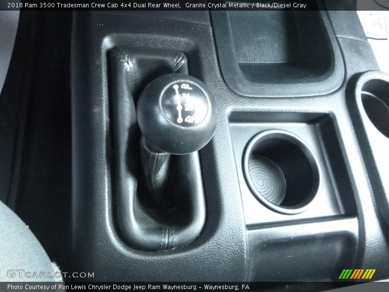 Granite Crystal Metallic / Black/Diesel Gray 2018 Ram 3500 Tradesman Crew Cab 4x4 Dual Rear Wheel