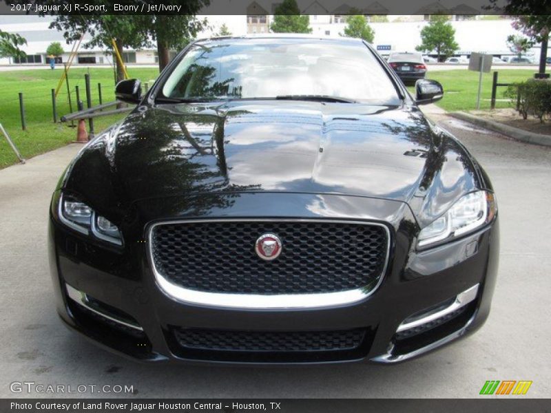 Ebony / Jet/Ivory 2017 Jaguar XJ R-Sport
