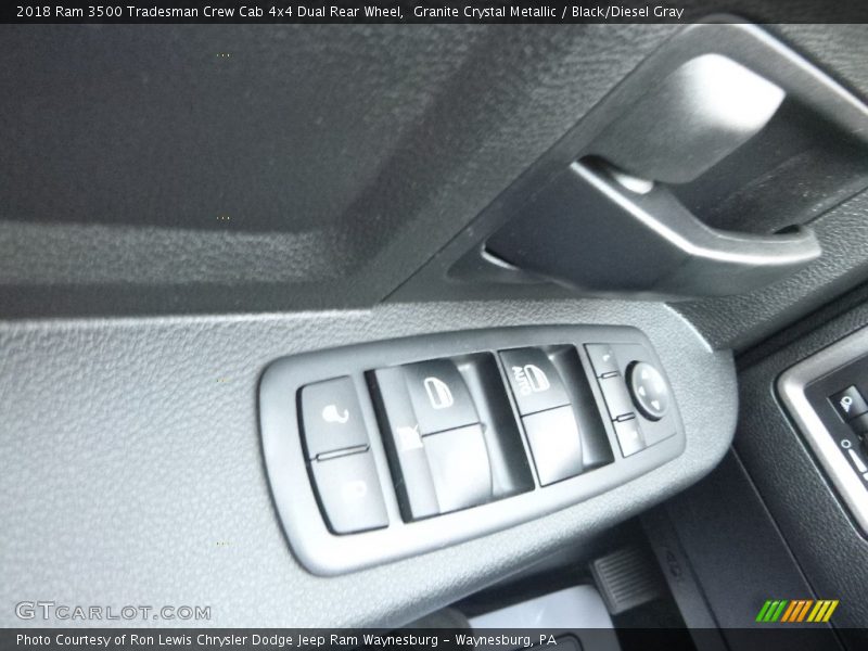 Granite Crystal Metallic / Black/Diesel Gray 2018 Ram 3500 Tradesman Crew Cab 4x4 Dual Rear Wheel