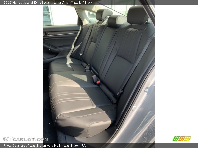 Lunar Silver Metallic / Black 2019 Honda Accord EX-L Sedan