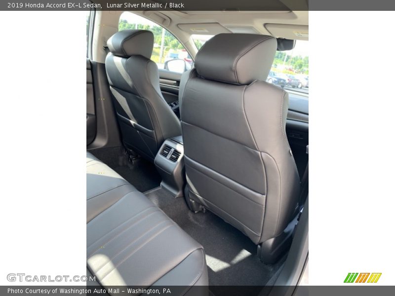 Lunar Silver Metallic / Black 2019 Honda Accord EX-L Sedan