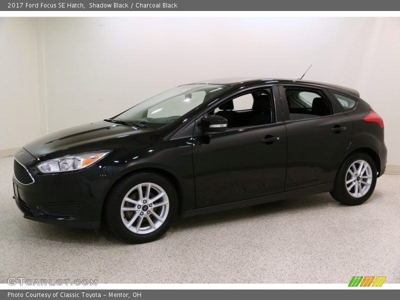 Shadow Black / Charcoal Black 2017 Ford Focus SE Hatch