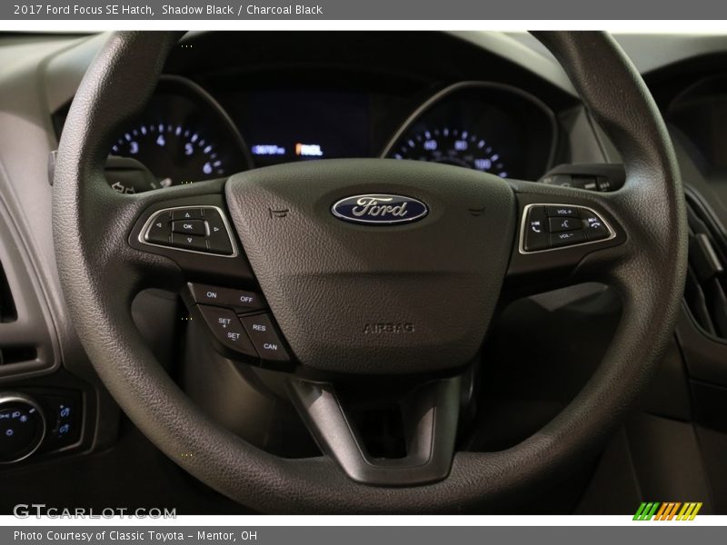 Shadow Black / Charcoal Black 2017 Ford Focus SE Hatch